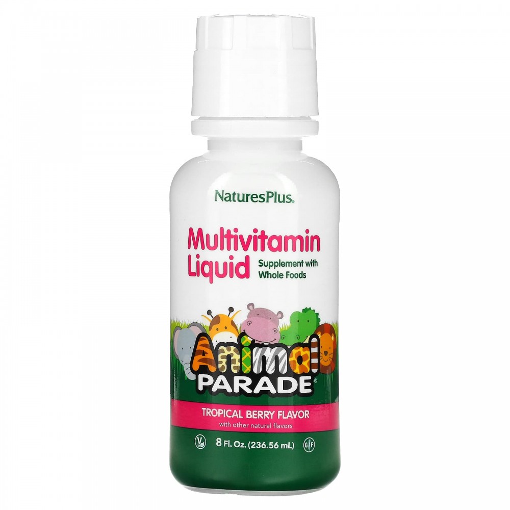 NaturesPlus Animal Parade Multivitamin Liquid 236.56 мл