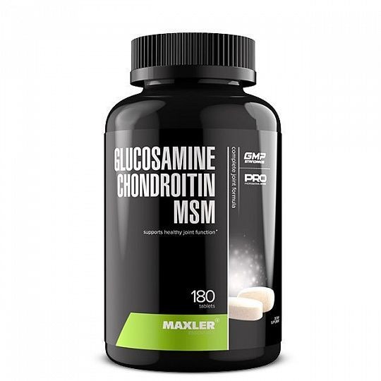Maxler Glucosamine-Chondroitin-MSM 180 таб