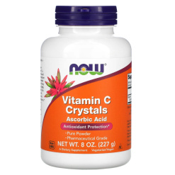 NOW Vitamin C crystals 227 гр