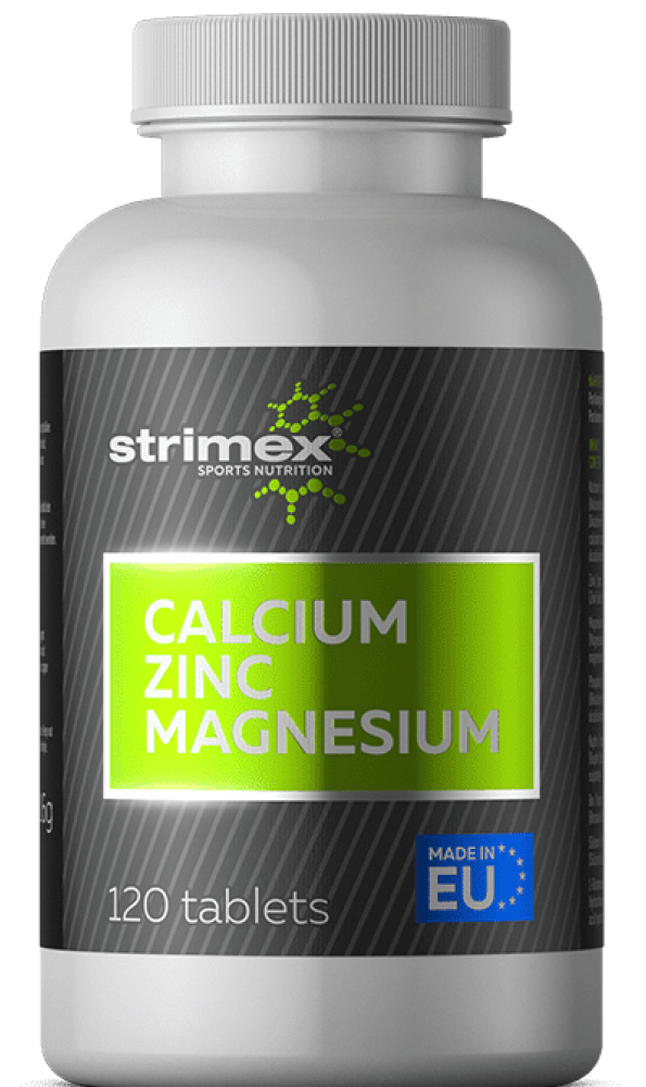 Strimex Calcium Zink Magnesium 120 таб