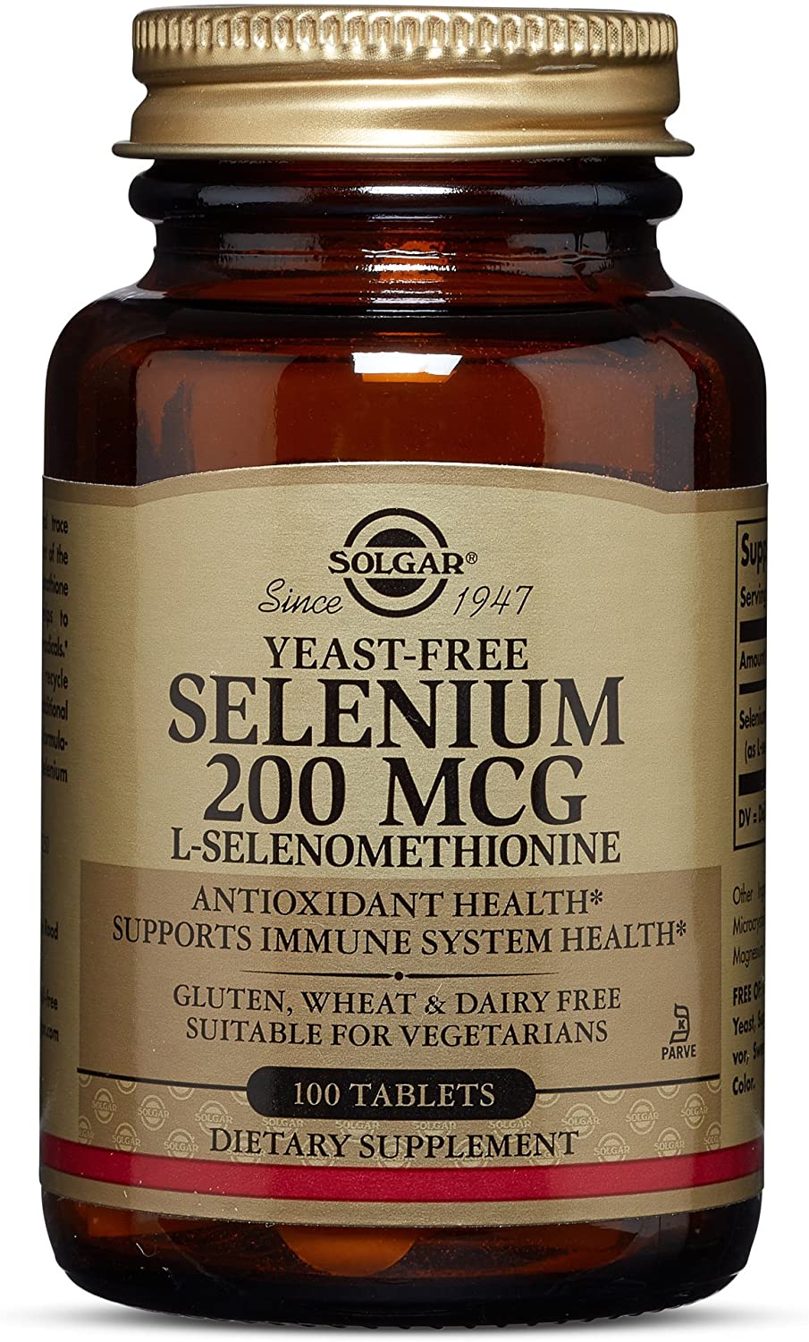 Solgar Yeast-Free Selenium 200 mcg. (100 таб)