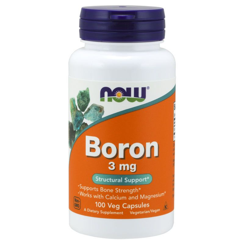 NOW Boron 3 мг (100 капс)