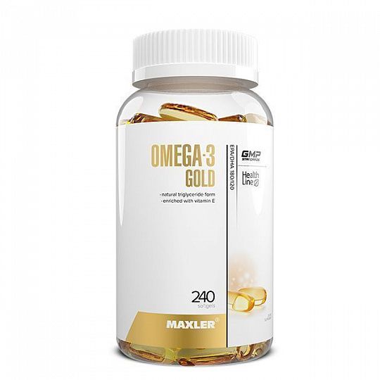 Maxler Omega 3 240 гел.капс