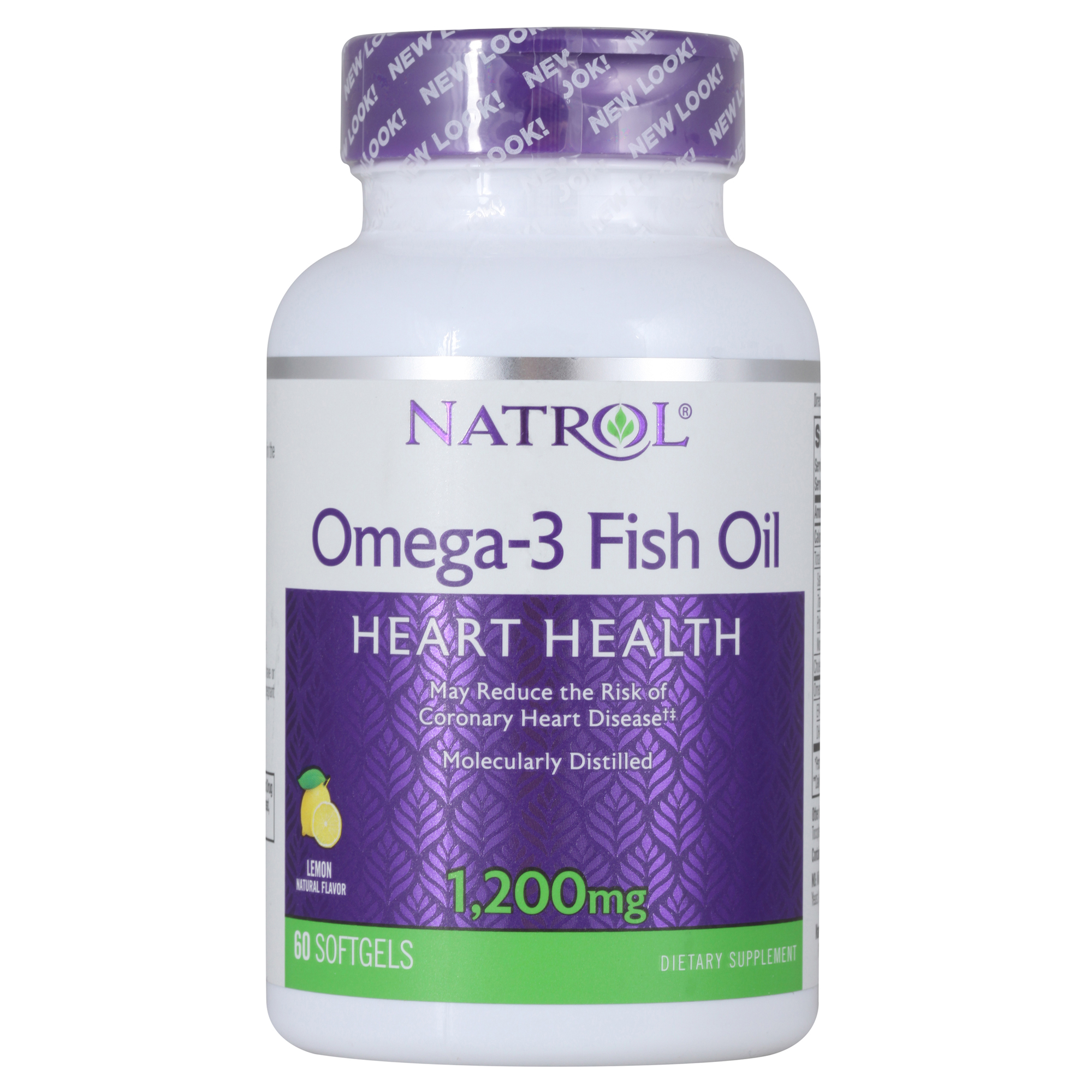 Natrol Omega-3 Fish Oil 60 гел.капс