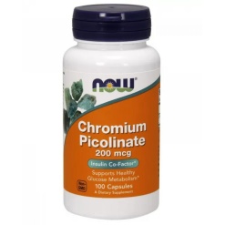 NOW Chromium Picolinate 200 mcg. 100 капс