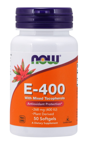 NOW E-400 Mixed Toc 50 гел.капс