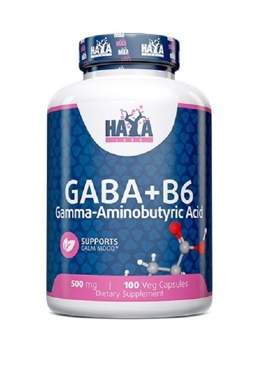 Haya Labs Gaba+B6 (100 капс)