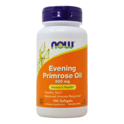 NOW Evening Primrose Oil 500 mg. 100 гел.капс