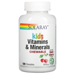 Solaray Kids Vitamins&Minerals (120 таблеток)