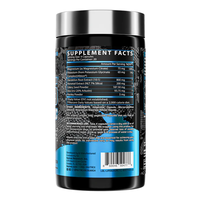 Nutrex Lipo-6 Black Diuretic 80 капс