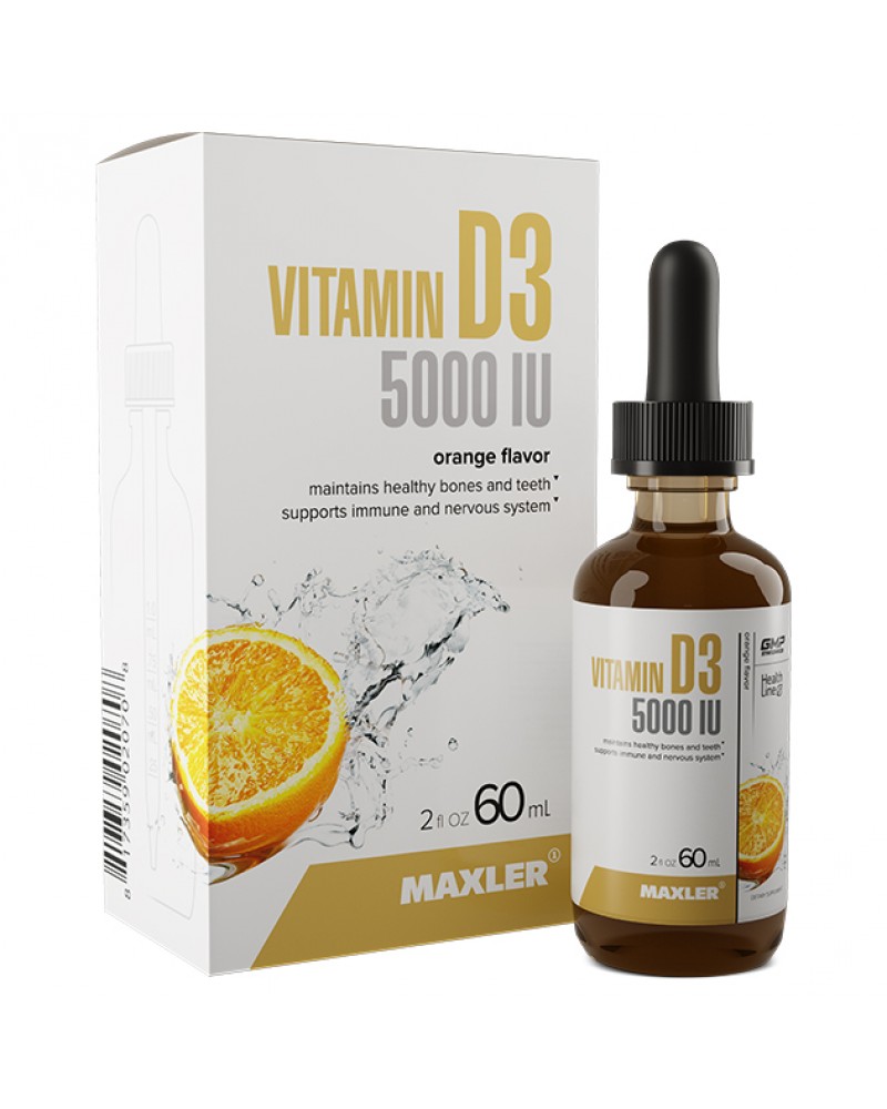Maxler Vitamin D3 5000 IU 60 мл