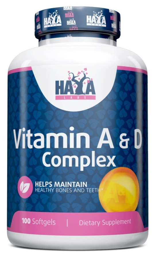 Haya Labs Vitamin A&D Complex (100 гел.капс)