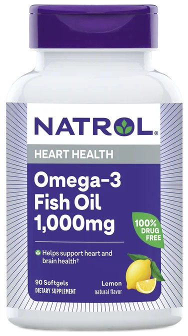 Natrol Omega-3 Fish Oil 1000mg 90 капс