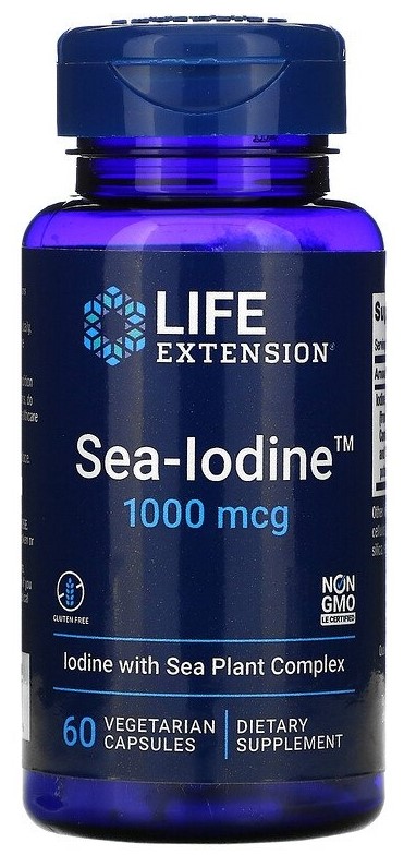 Life Extension Sea-Iodine 1000 мкг 60 капс