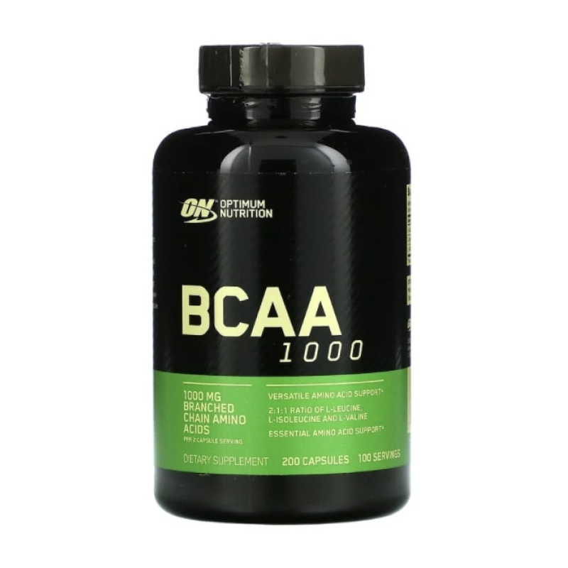Optimum Nutrition BCAA 1000 (200 капс)