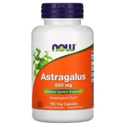 NOW Astragalus 500mg. 100 капс