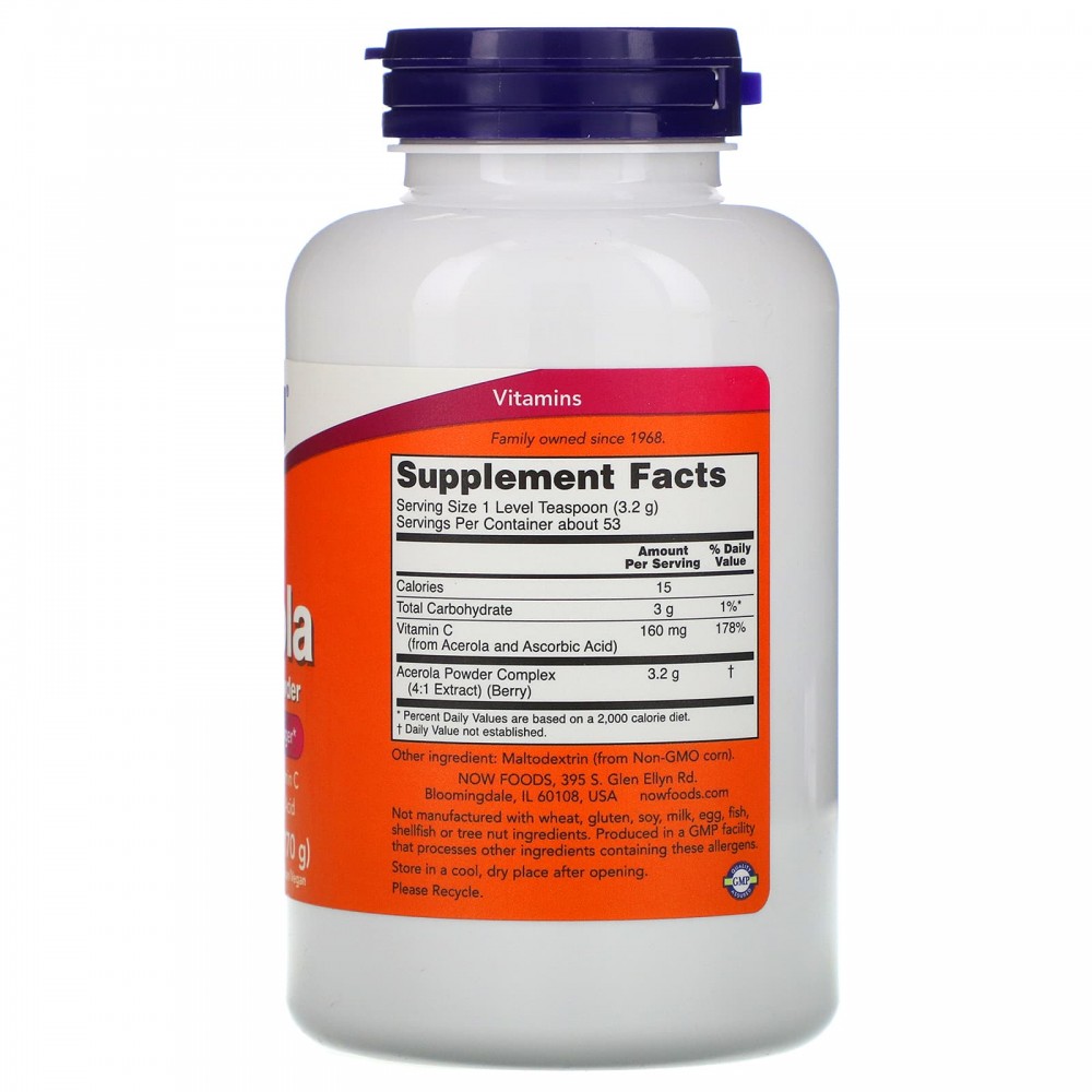 NOW Acerola Powder (170 гр)