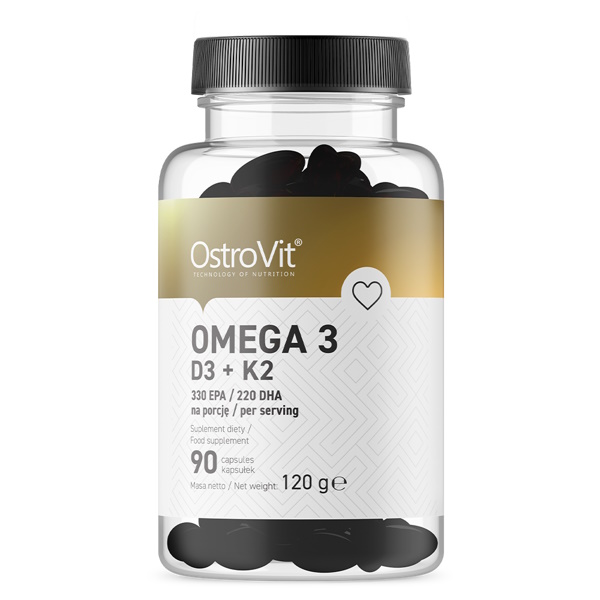 Ostrovit Omega 3 D3 + K2 90 капс.