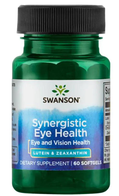 Swanson Synergistic Eye Healt-Lutein & Zeaxanthin 60 гел.капс