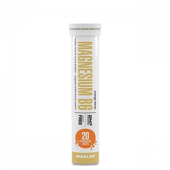 Maxler Magnesium B6 20 шипучих таб.