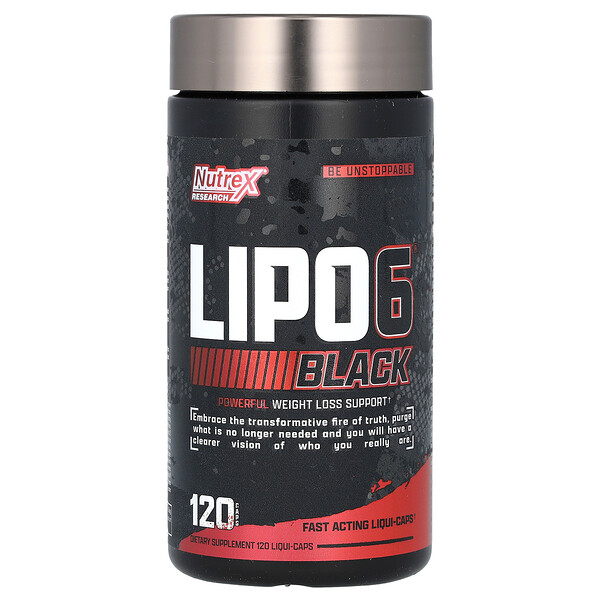 Lipo6 Black Extreme 120 капс