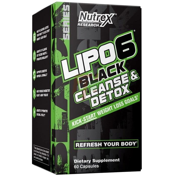 Nutrex Lipo6 Black Cleanse&Detox (60 капс)