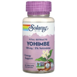 Solaray Yohimbe 135mg 60 капс