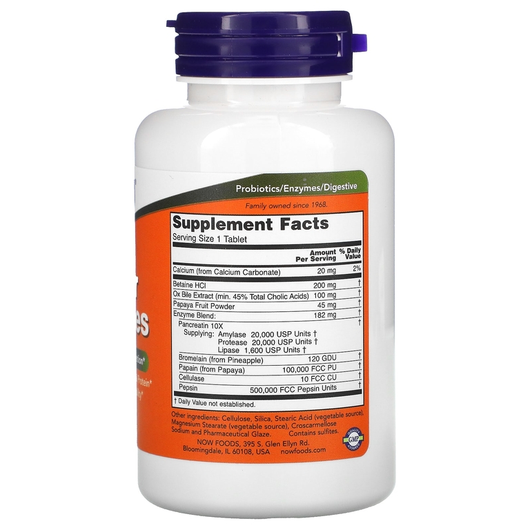 NOW Super Enzymes 90 капс