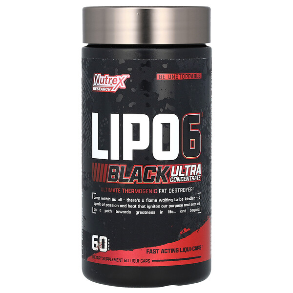 Nutrex Lipo6 Black Ultra Concentrate 60 капс