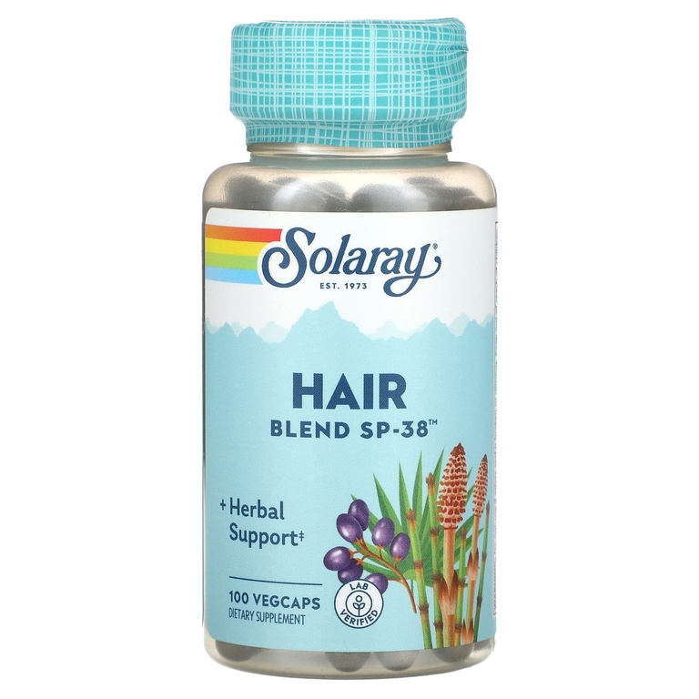 Solaray Hair Blend SP38 Смесь для волос SP-38 100 капс