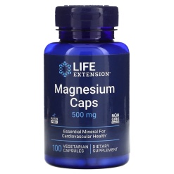 life extension Magnesium Caps 500 mg. 100 капс