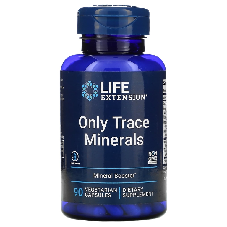 Life Extension Only Trace Minerals 90 капс