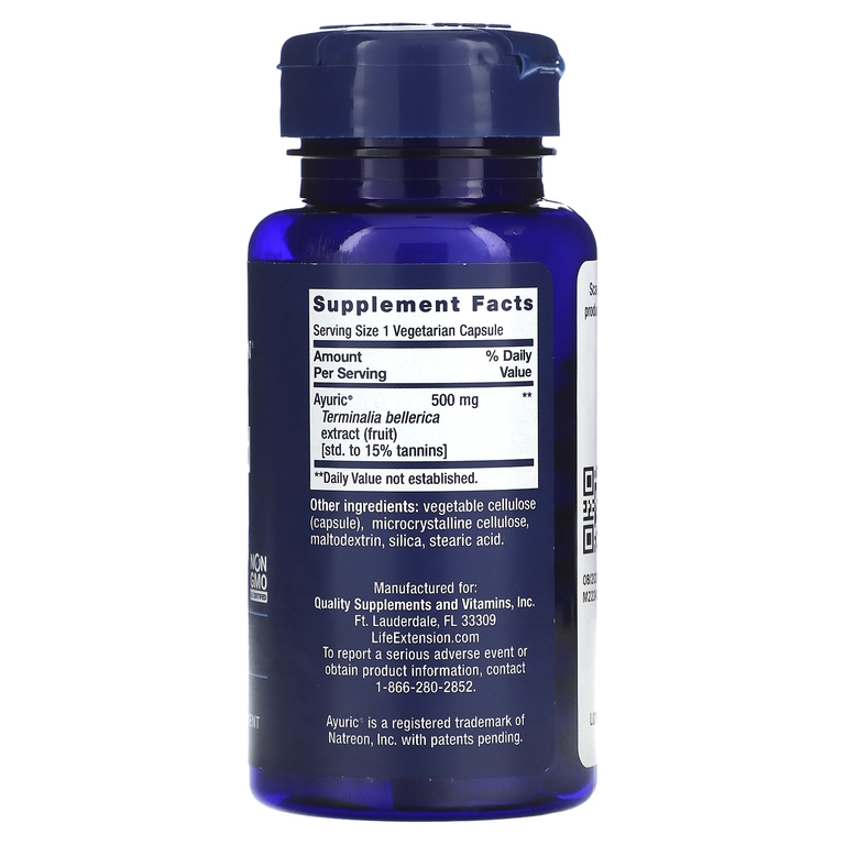 Life Extension Uric Acid Control 60 капс