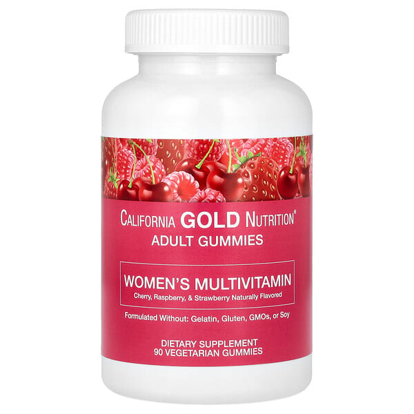 California Gold Womens Multivitamin Gummies 90 мармеладок
