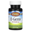 Carlson Labs E-Gems 268mg 60 гел.капс