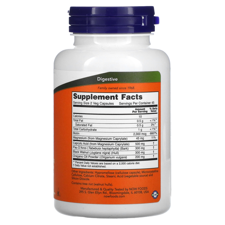 NOW Candida Support 90 капсул