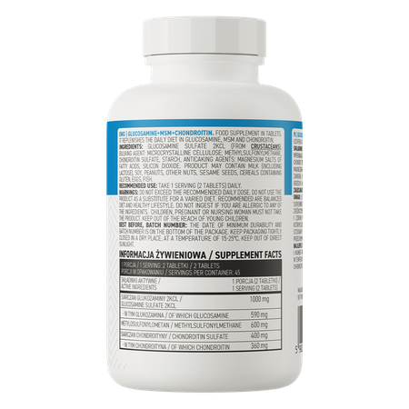 Ostrovit Glucosamine Chondroitin MSM 90 таб