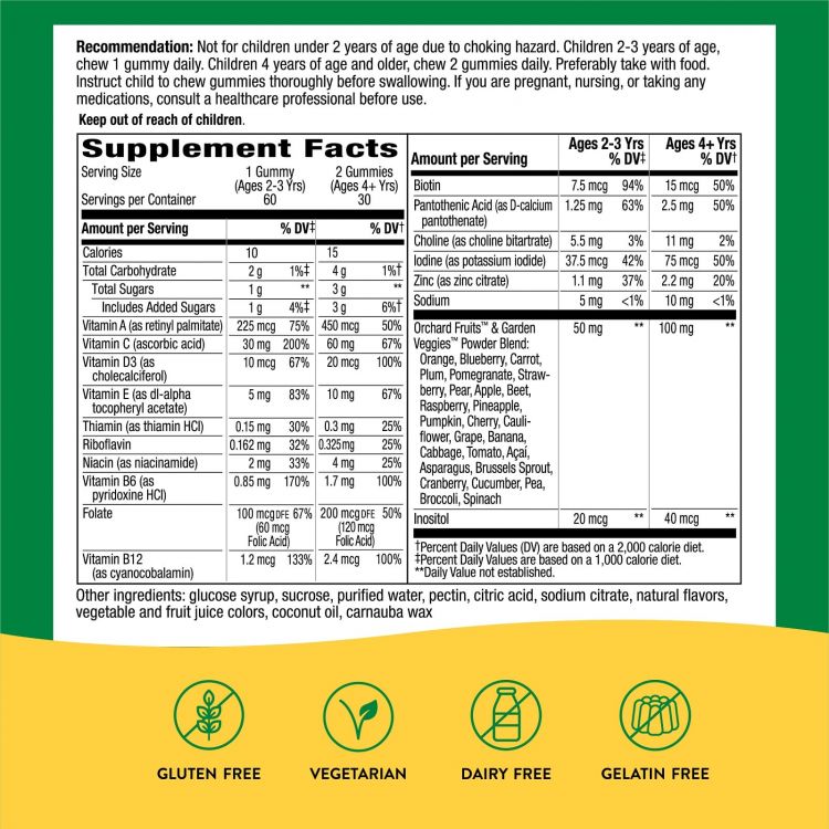 Alive Gummies Multi-Vitamin for Children 60 мармеладок