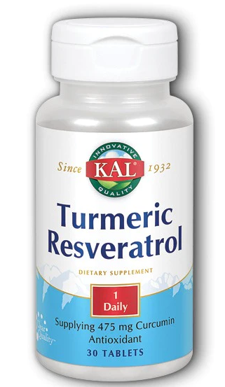 KAL Turmeric Resveratrol 30 таб.