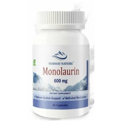 Norway Nature Monolaurin 600 mg 60 капс