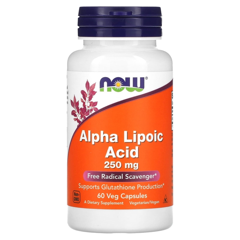 NOW Alpha lipoic Acid 250 mg. 60 капс