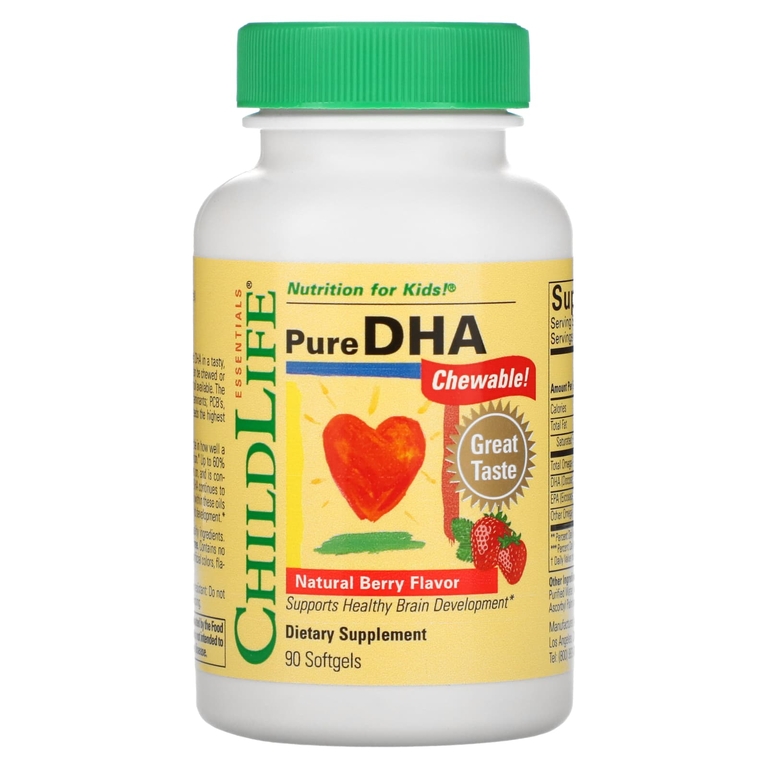 ChildLife Pure DHA 90 гел капс