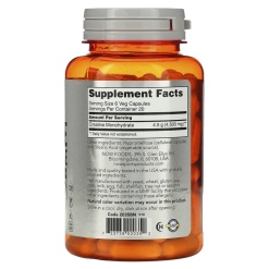 NOW Creatine Monohydrate 120 капс