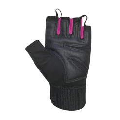 Перчатки женские Lady Wrist Pro 40911 (черный/розовый)