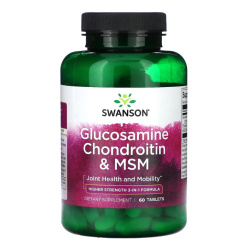Swanson Glucosamine Chondroitin & Msm 60 таб.