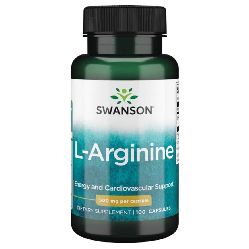 Swanson L-Arginine 500 мг 100 капс