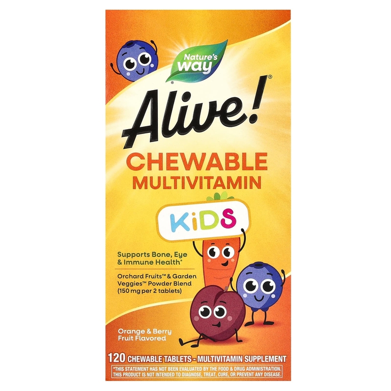 Nature's Way Alive!® Children’s Multi 120 таб