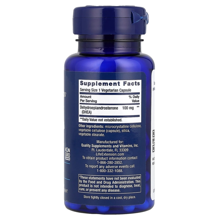 Life Extension DHEA 100 mg. 60 капс