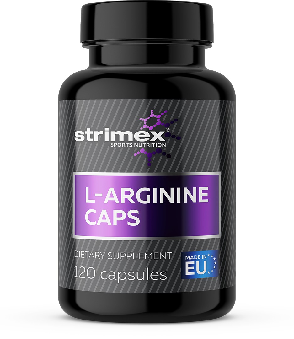 Strimex L-Arginine 800 mg. 120 капс