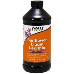 NOW Sunflower Liquid Lecithin 473 мл